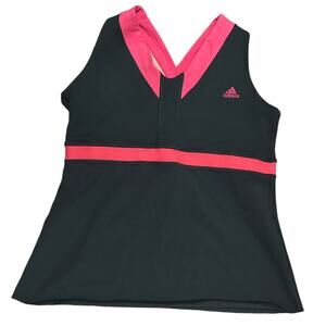 Adidas Climalite Women’s XL Black and Pink Athletic Top